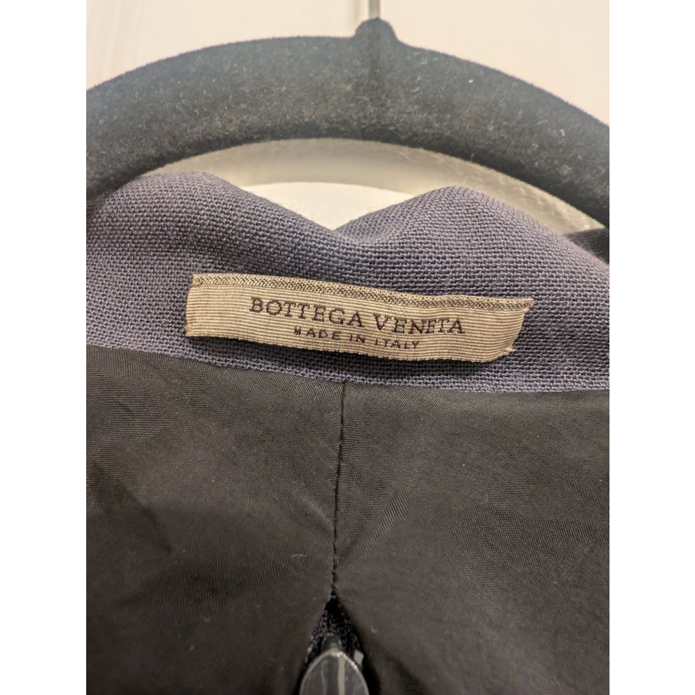 Women's Luxury Bottega Veneta Gray Virgin Wool Short Sleeve Dress Size 4 office - Picture 5 of 10